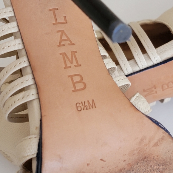 LAMB Kamy Caged High Heels - Picture 9 of 10